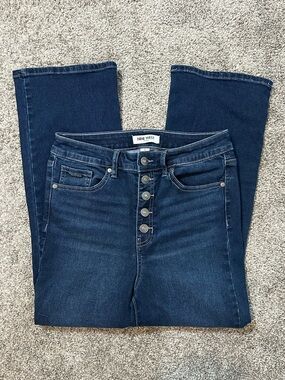 Nine West Women’s Button Fly Bootcut Jeans Size 6